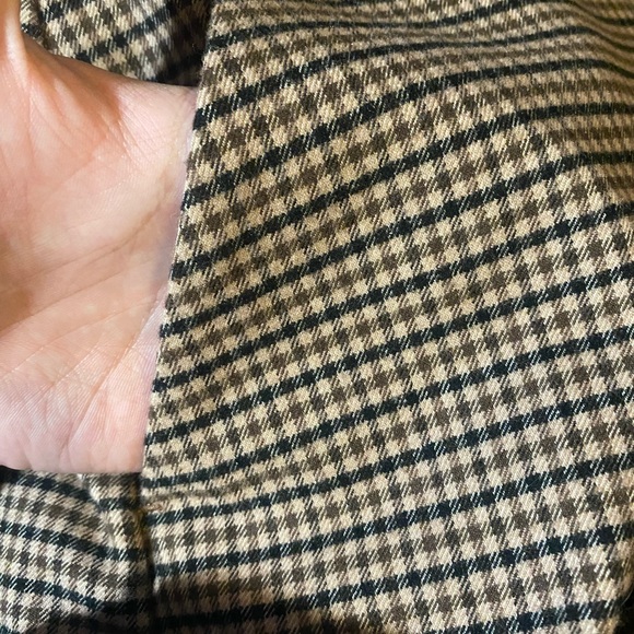 Banana Republic Plaid Skirt size 14 lined with pockets - Picture 8 of 8